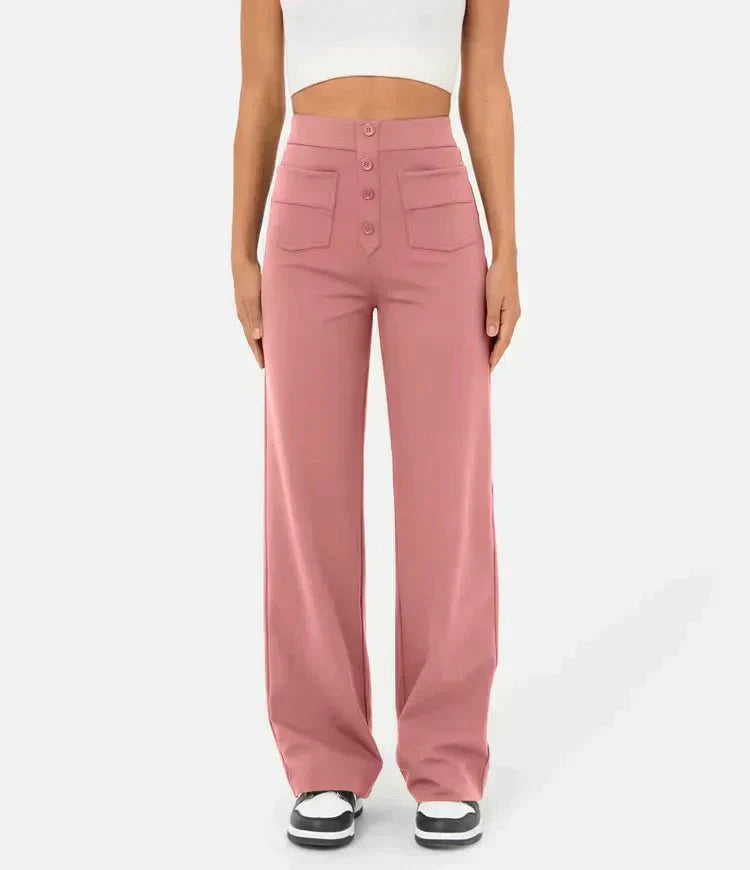 Lily™ | Pantalones casuales de cintura alta