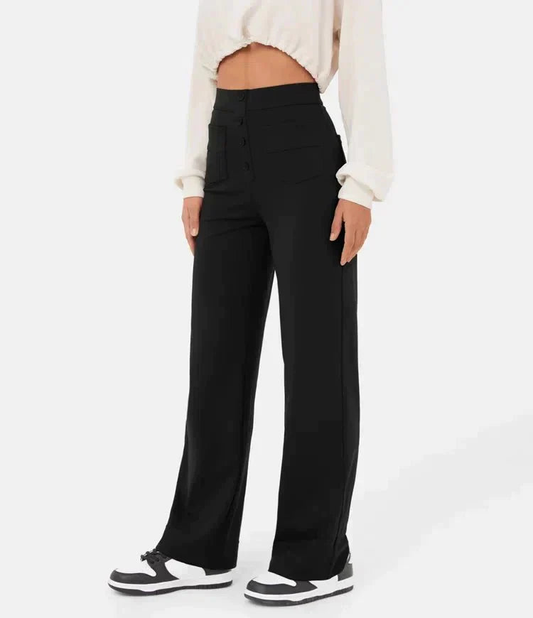 Lily™ | Pantalones casuales de cintura alta