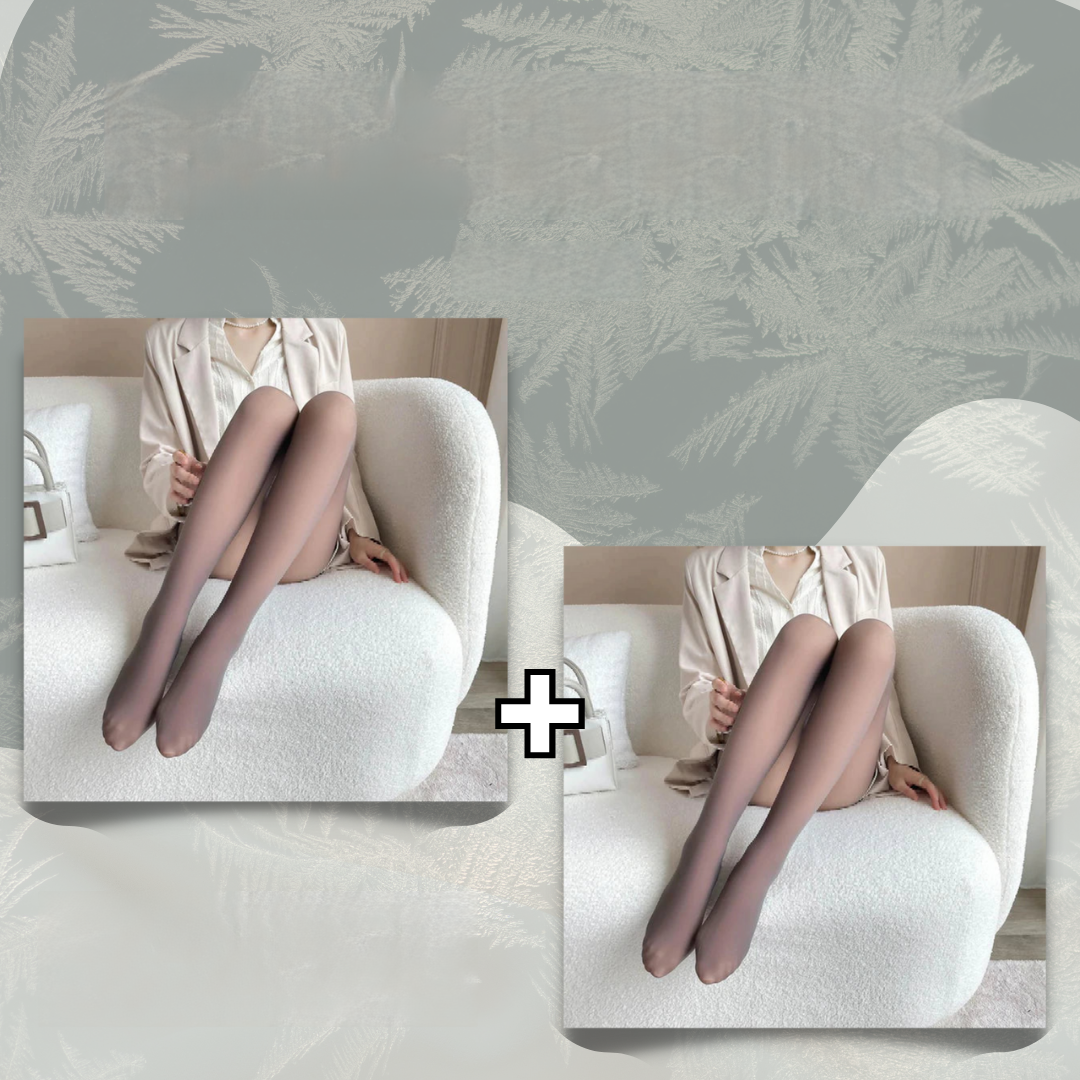 Translucent Fleece-Lined Tights - PAY FOR 1, GET 2