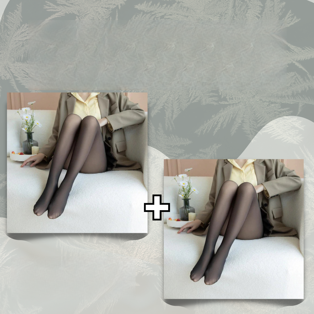 Translucent Fleece-Lined Tights - PAY FOR 1, GET 2