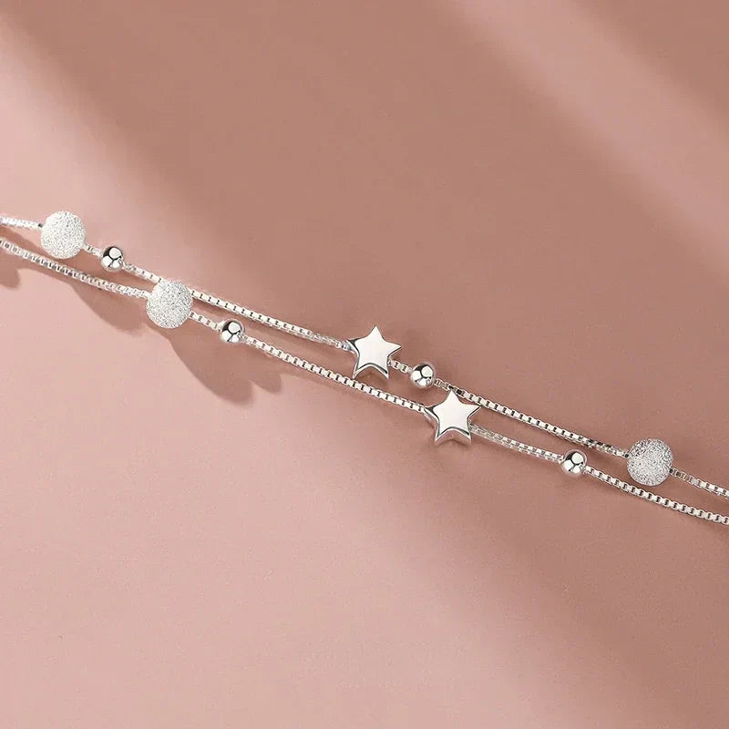 Delicada pulsera de plata - Serena Light