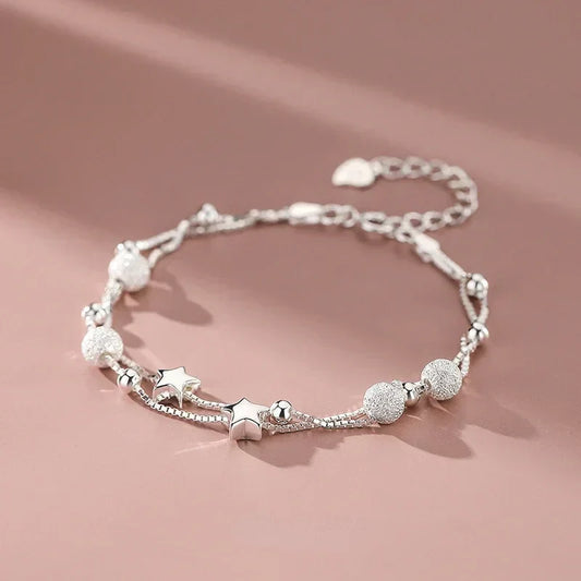 Delicada pulsera de plata - Serena Light