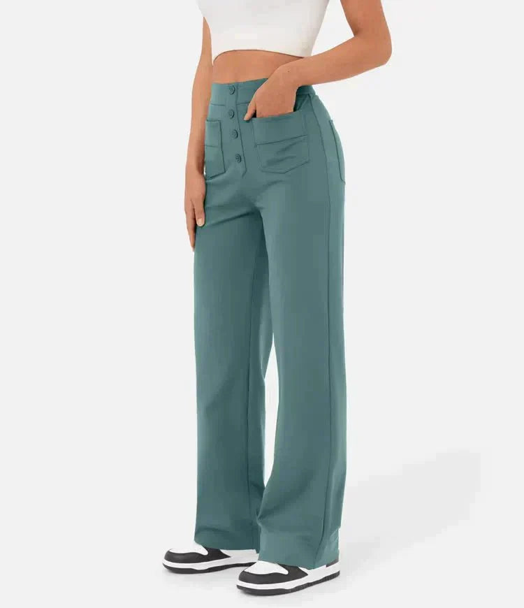 Lily™ | Pantalones casuales de cintura alta