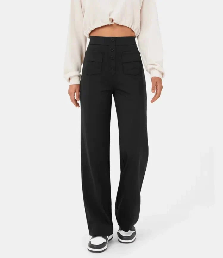Lily™ | Pantalones casuales de cintura alta