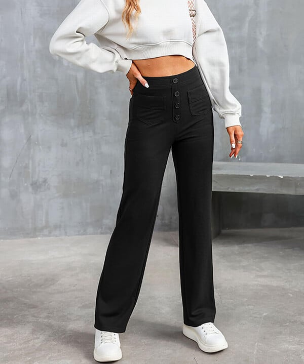 Lily™ | Pantalones casuales de cintura alta