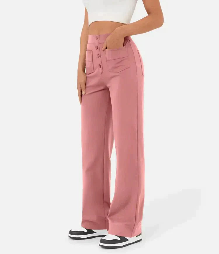 Lily™ | Pantalones casuales de cintura alta